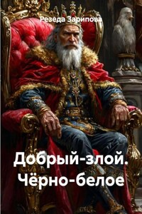 Добрый-злой. Чёрно-белое