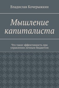 Мышление капиталиста. Что такое эффективность при управлении личным бюджетом