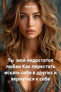 Ты мой недостаток любви Как перестать искать себя в других и вернуться к себе