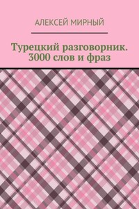 Турецкий разговорник. 3000 слов и фраз. Русская транскрипция без знания турецкого алфавита