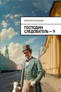 Господин следователь. Книга девятая.