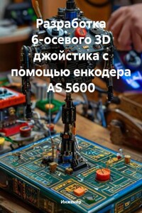 Разработка 6-осевого 3D джойстика с помощью енкодера AS 5600