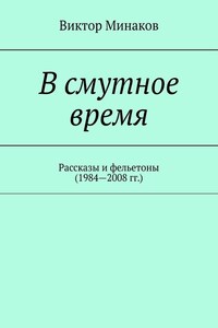 В смутное время. Рассказы и фельетоны (1984—2008 гг.)