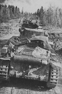 Танковая дивизия вермахта.