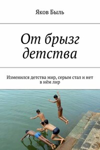 От брызг детства. Изменился детства мир, серым стал и нет в нём лир