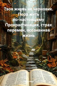 Твоя жизнь не черновик. Пора жить по-настоящему Прокрастинация, страх перемен, осознанная жизнь