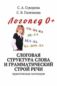 Слоговая структура слова и грамматический строй речи. Практический материал по развитию речи детей дошкольного возраста