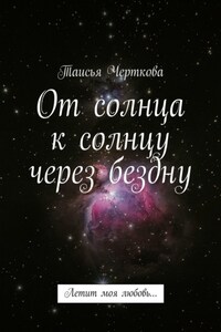 От солнца к солнцу через бездну. Летит моя любовь…