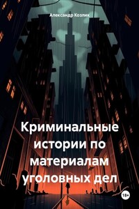 Криминальные истории по материалам уголовных дел