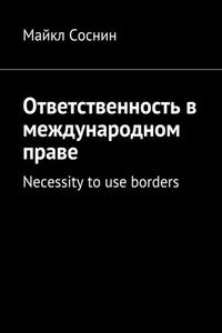 Ответственность в международном праве. Necessity to use borders