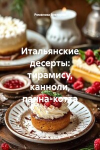 Итальянские десерты: тирамису, канноли, панна-котта