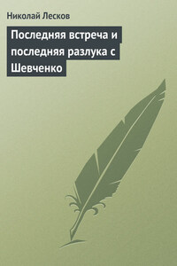 Последняя встреча и последняя разлука с Шевченко