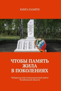 Чтобы память жила в поколениях. Чебаркульский муниципальный район Челябинской области