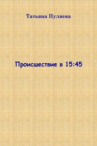 Происшествие в 15:45