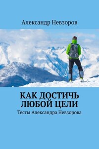 Как достичь любой цели. Тесты Александра Невзорова