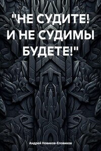 «НЕ СУДИТЕ! И НЕ СУДИМЫ БУДЕТЕ!»