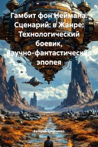 Гамбит фон Неймана. Сценарий: в Жанре: Технологический боевик, научно-фантастическая эпопея