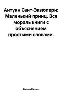 Маленький принц. Вся мораль книги с объяснением простыми словами. Антуан Сент-Экзюпери.